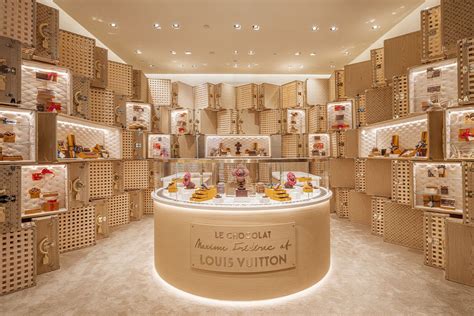 louis vuitton chocolate store